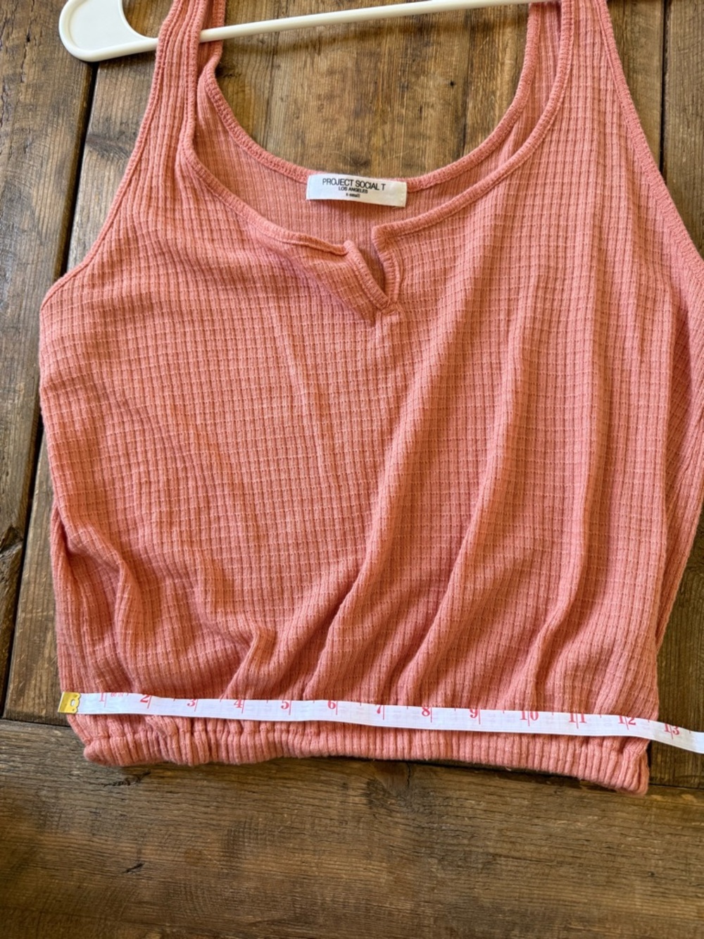 Project Social T Ribbed Tank Top - Rust - Picture 6 of 6